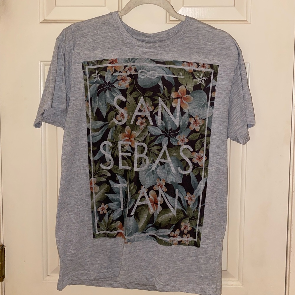 Grey San Sebastián, Spain T Shirt
